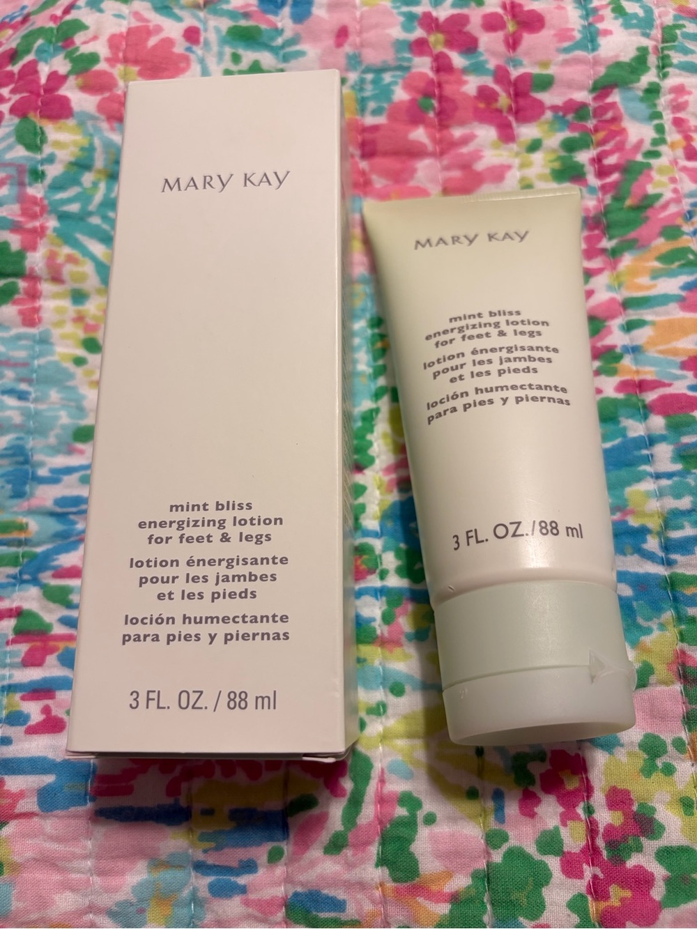Mary Kay Mint Bliss Energizing Lotion for Feet & Legs Bundle